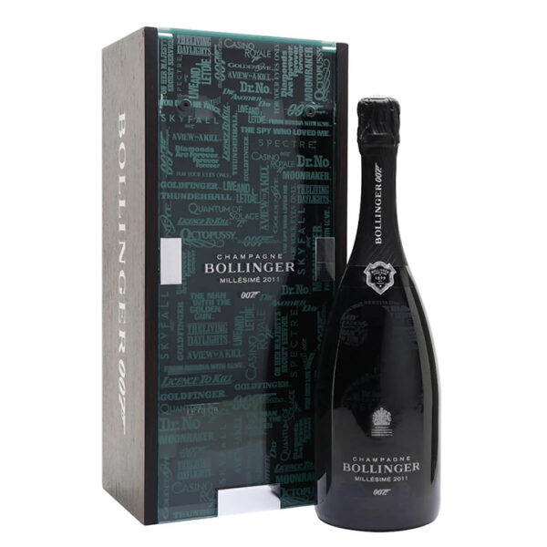 2011 Bollinger La Grande Annee Brut ‘James Bond 007’ Edition 75cl 750ml