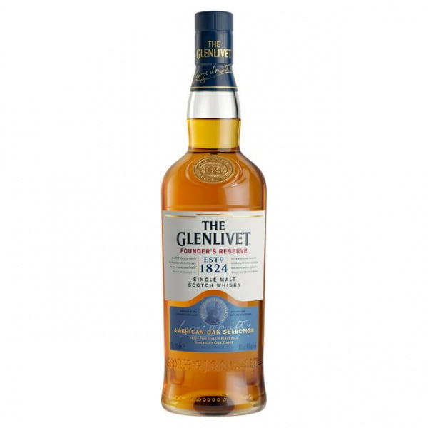 The Glenlivet Founders Reserve Single Malt Scotch Whiskey 70cl / 700ml