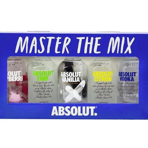 Absolut Vodka Miniature Set 5cl 50ml