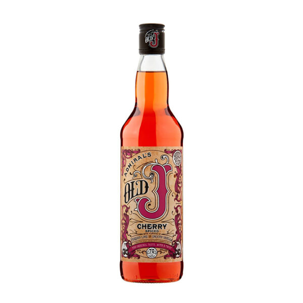 Admiral Vernon's Old J Cherry Spiced Rum 70cl 700ml