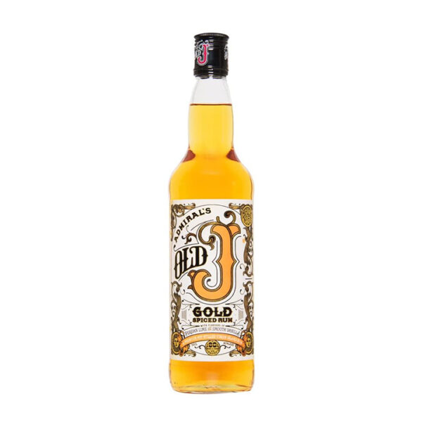 Admiral Vernon's Old J Gold Spiced Rum 70cl 700ml