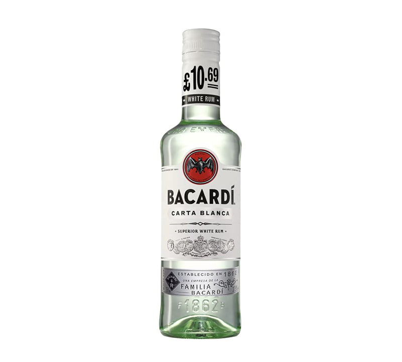 Bacardi Carta Blanca Superior White Rum PM 35cl 350ml