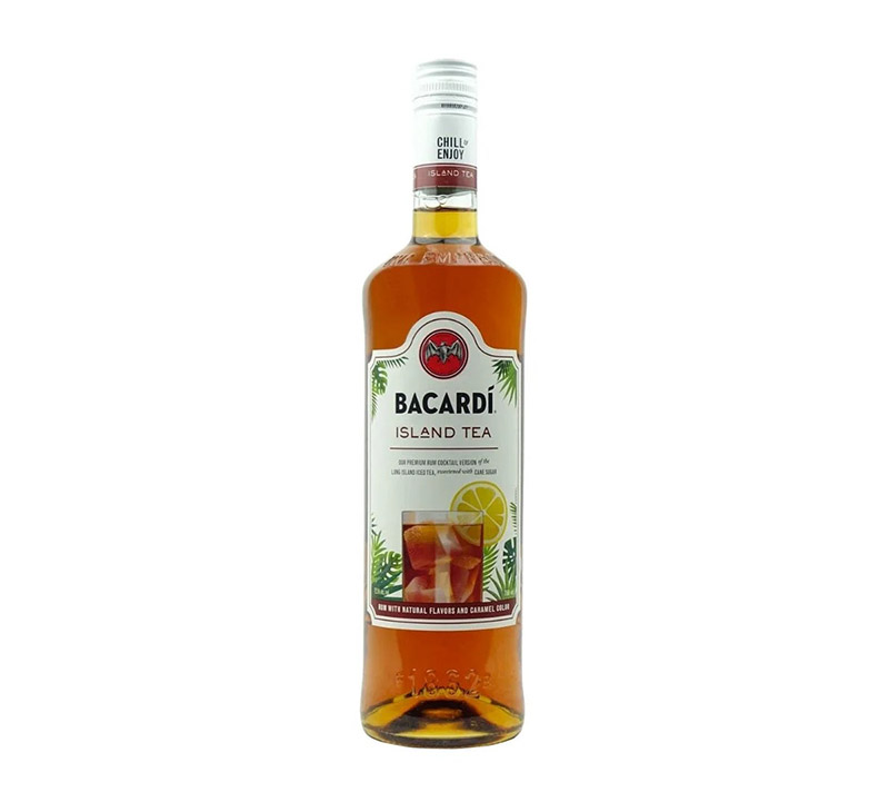 Bacardi Island Iced Tea Rum Cocktail 75cl 750ml