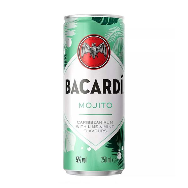 Bacardi Mojito Rum Premix Cocktail 250ml