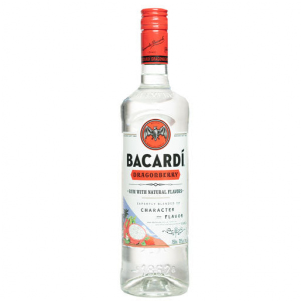 Bacardi Dragon Berry Rum 75cl / 750ml