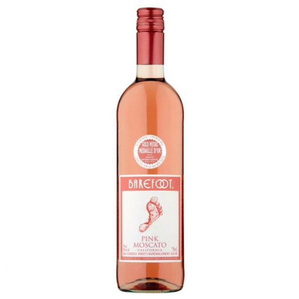 Barefoot Pink Moscato Rose Wine 75cl / 750ml