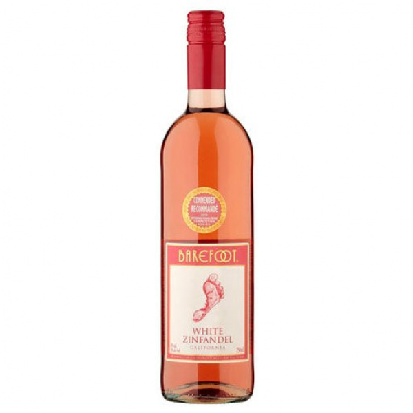 Barefoot White Zinfandel Rose Wine 75cl / 750ml