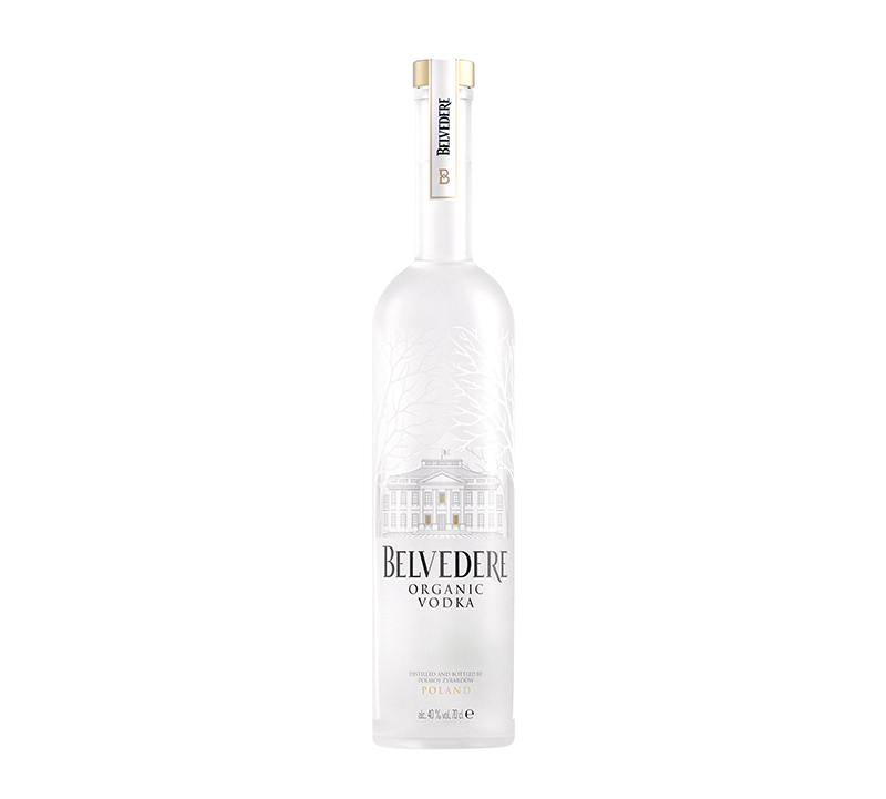 Belvedere Organic Ultra Premium Vodka 70cl 700ml