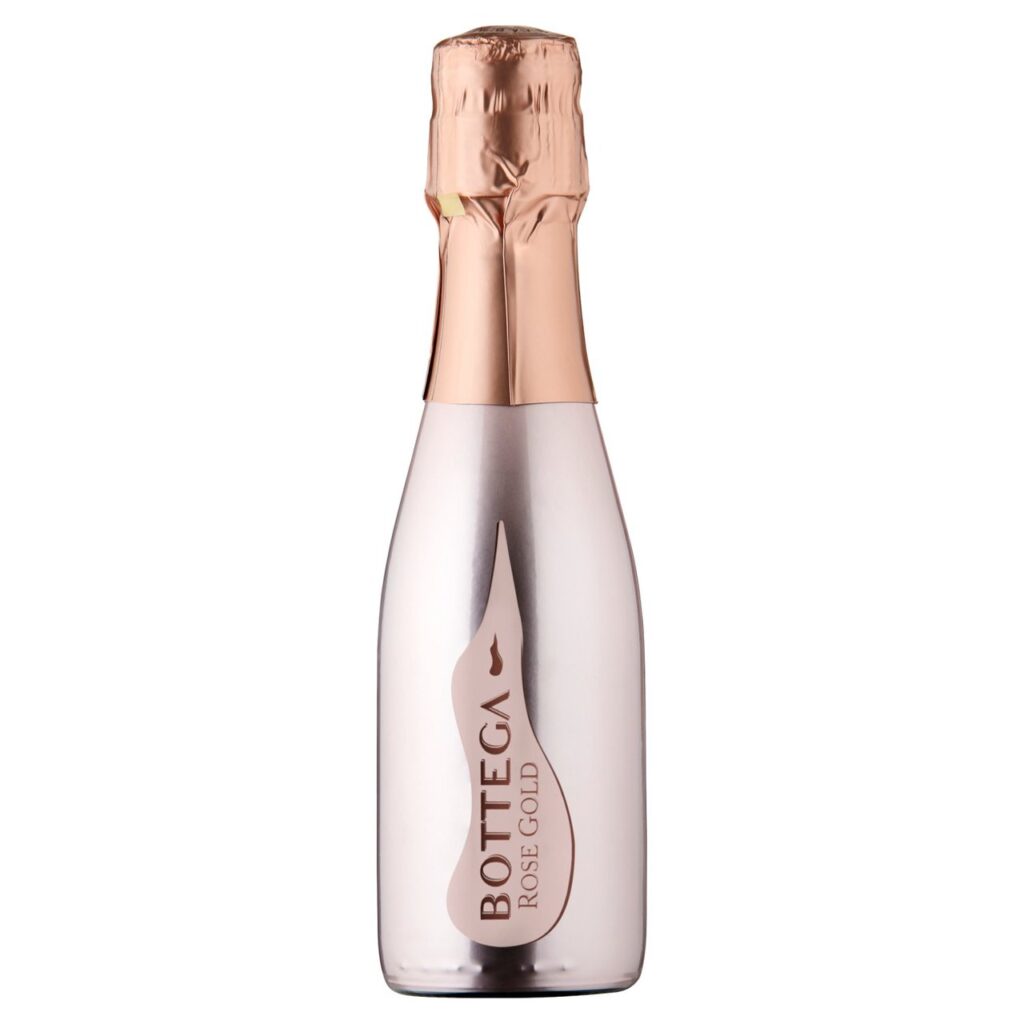Bottega Rose Gold Sparkling Wine 20cl 200ml