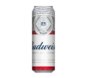 Budweiser Lager Beer Can 568ml