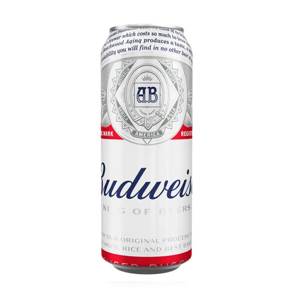 Budweiser Lager Can 500ml