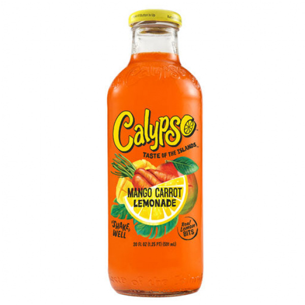 Calypso Mango Carrot Lemonade 473ml