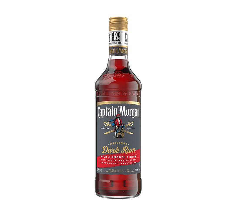 Captain Morgan Dark Rum PM 70cl 700ml