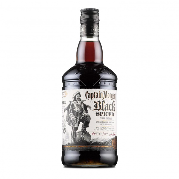 Captain Morgan Black Spiced Rum 75cl / 750ml