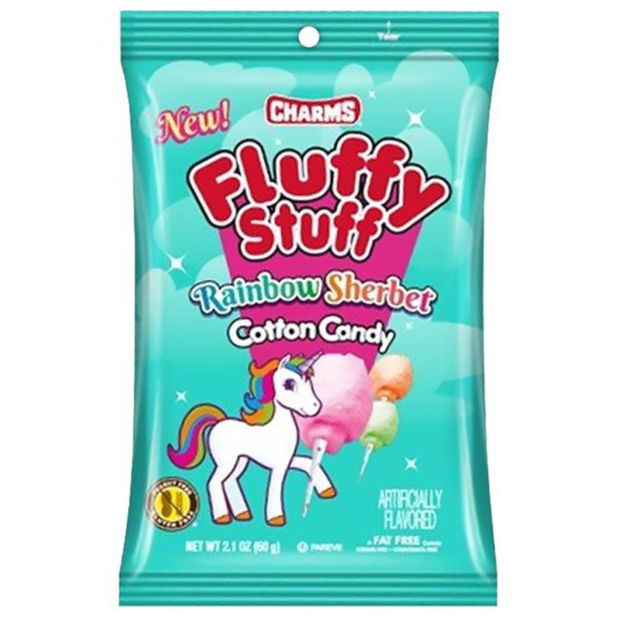 CharmsFluffyStuffRainbowSherbetCottonCandy