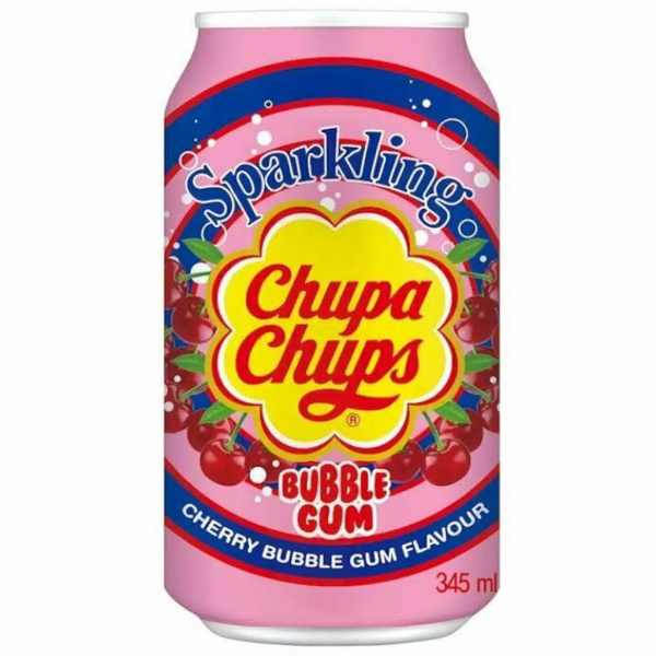 Chupa Chups Cherry Bubblegum 345ml
