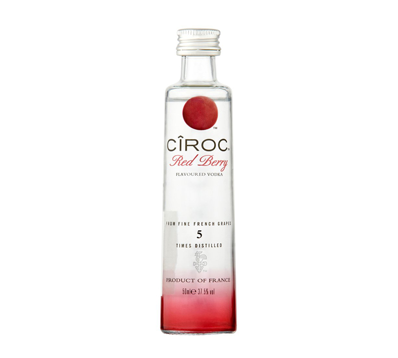 Ciroc Red Berry Vodka 5cl 50ml