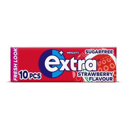 ExtraStrawberryChewingGum