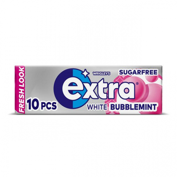 Extra White Bubblemint Sugar Free Chewing Gum