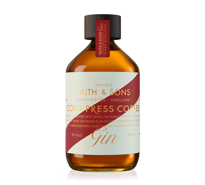 Faith & Sons Cold Press Coffee Gin 50cl 500ml