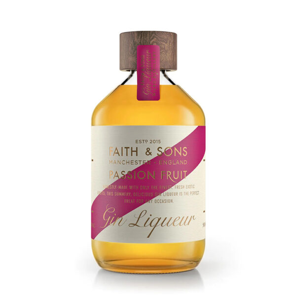 Faith & Sons Passion Fruit Gin Liqueur 50cl 500ml