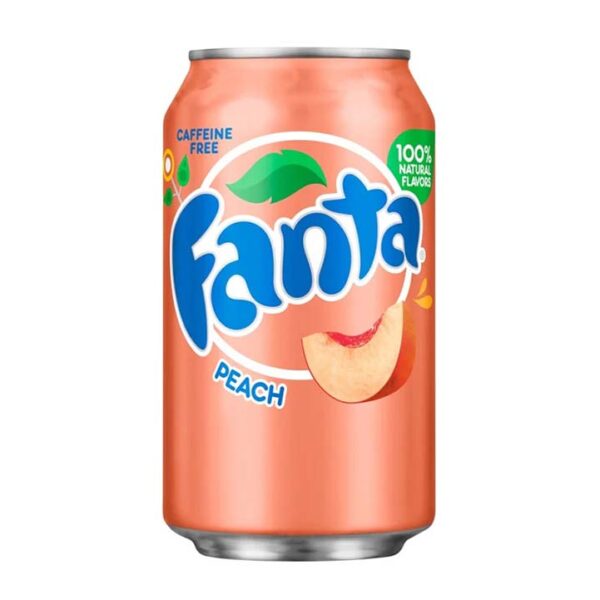 Fanta Peach Can 355ml