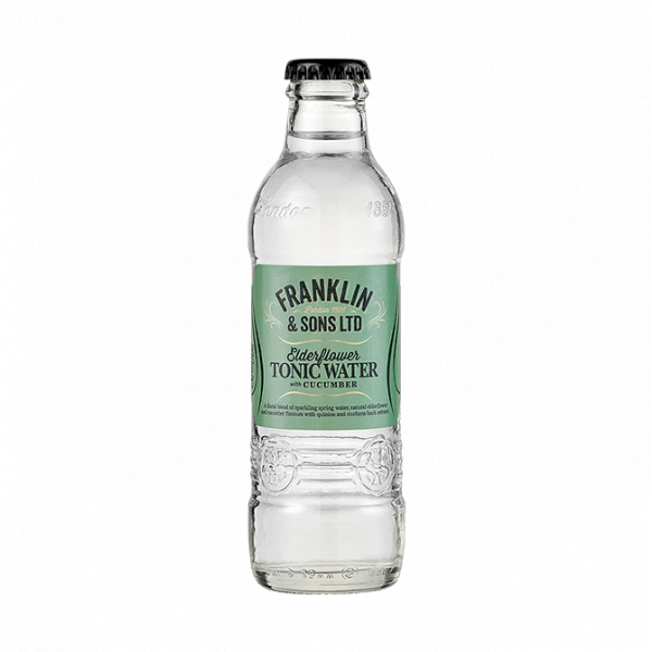Franklin & Sons Elderflower & Cucumber Tonic Water 200ml