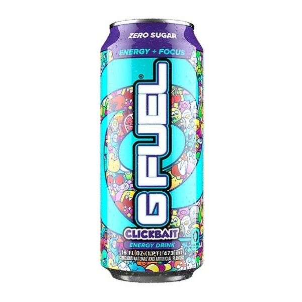 G Fuel Clickbait Energy Drink Zero Sugar 473ml
