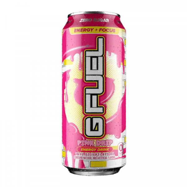 G Fuel Pink Drip Energy Drink Zero Sugar 473ml