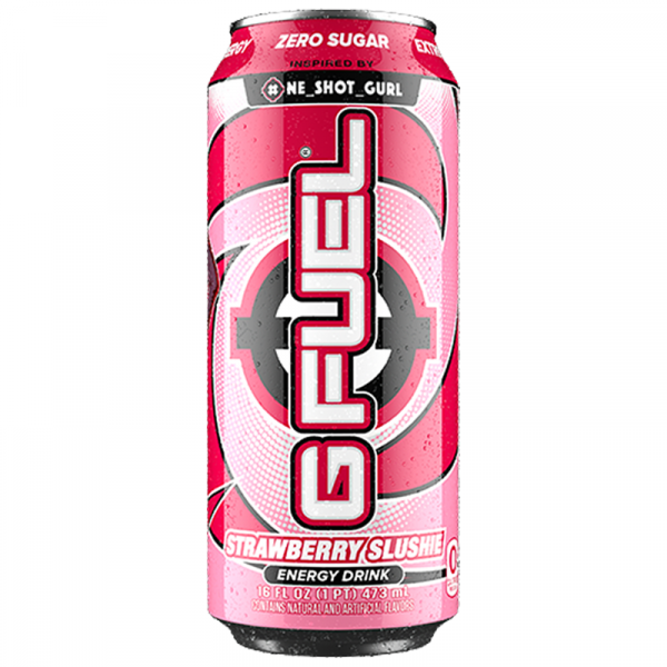 G Fuel Strawberry Slushie Energy Drink Zero Sugar 473ml