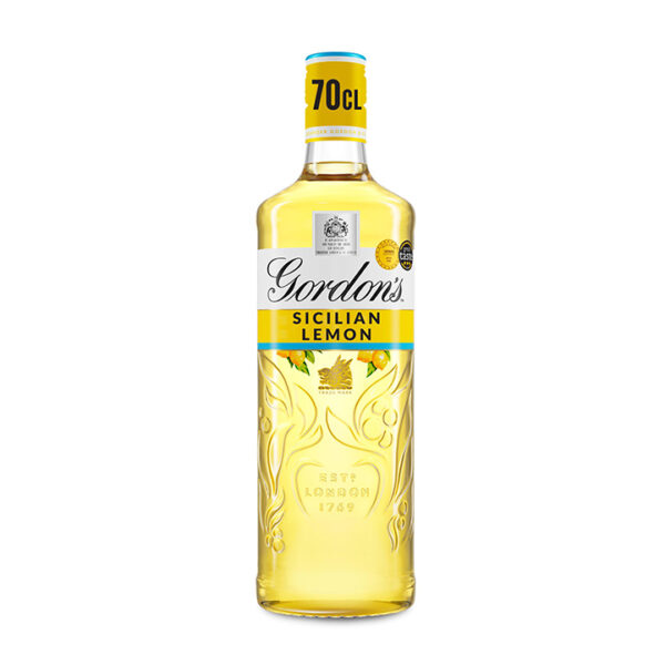 Gordon's Sicilian Lemon Distilled Flavoured Gin 70cl 700ml