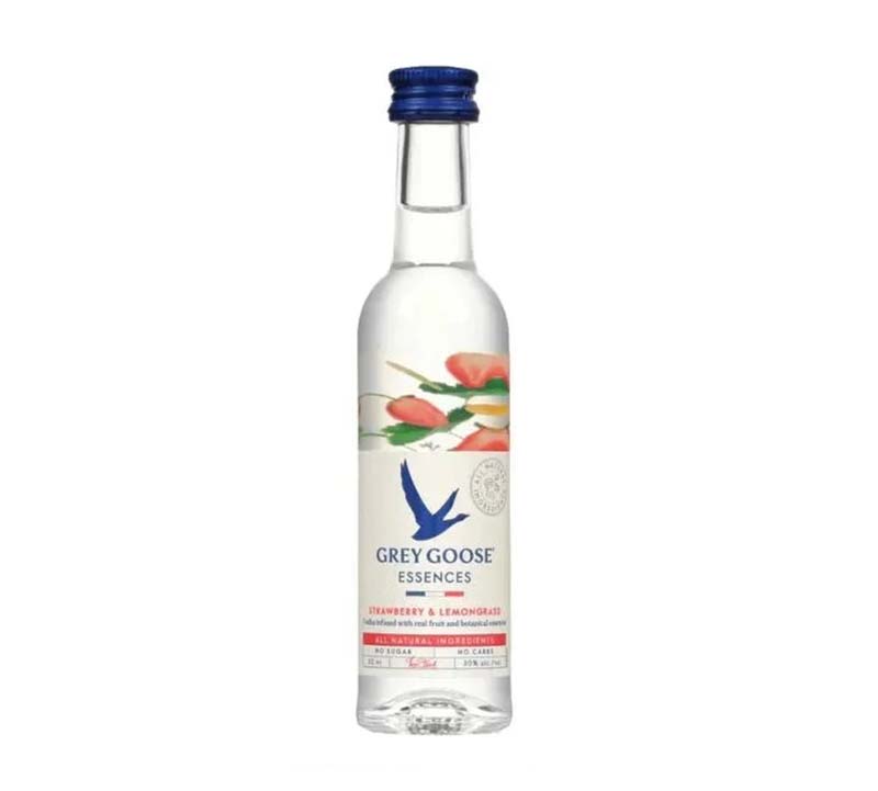 Grey Goose Essences Strawberry & Lemongrass 5cl 50ml