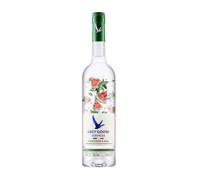 Grey Goose Essences Watermelon & Basil Vodka 75cl 750ml