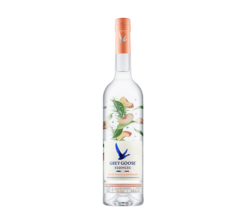 Grey Goose Essences White Peach & Rosemary Vodka 75cl 750ml