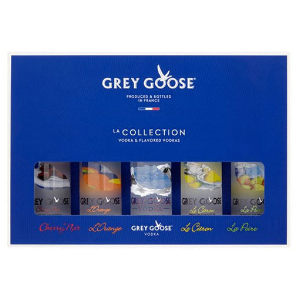 Grey Goose La Collection Gift Set 5 x 5cl