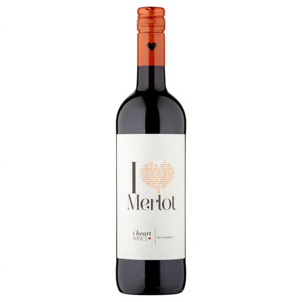 I Heart Merlot Red Wine 75cl / 750ml