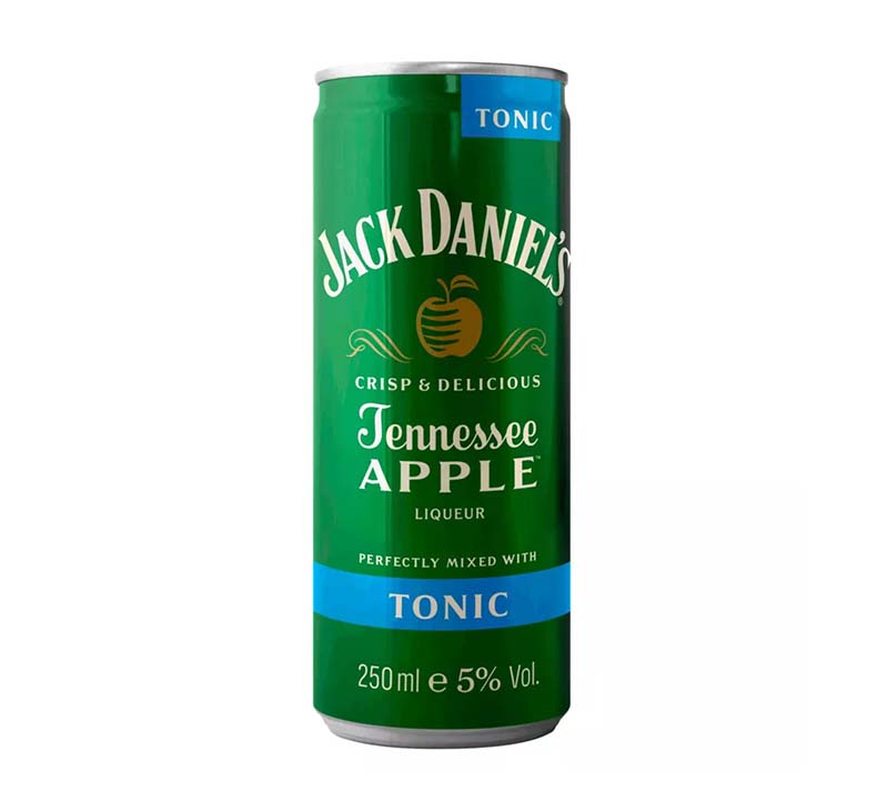 Jack Daniel's Tennessee Apple & Tonic RTD 250ml