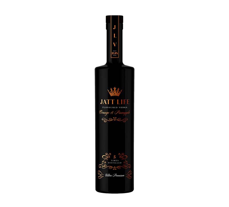 Jatt Life Orange & Pineapple Vodka 70cl 700ml