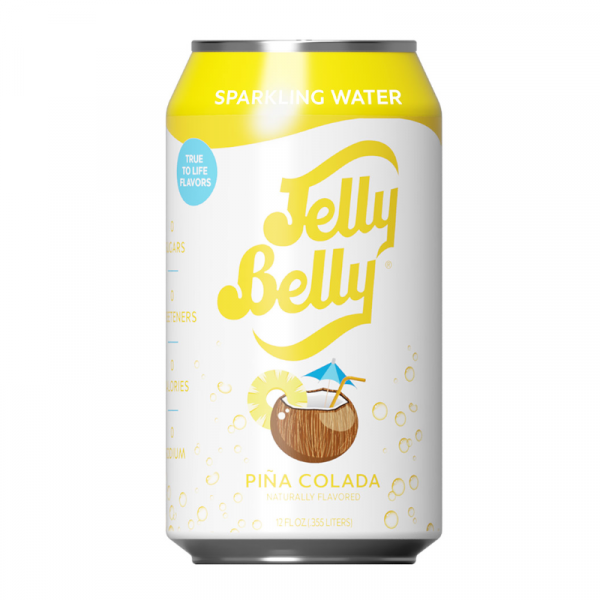Jelly Belly Pina Colada Sparkling Water (12oz)