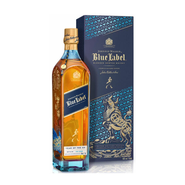 Johnnie Walker Blue Label Chinese New Year 2021 Year of the Ox 70cl 700ml