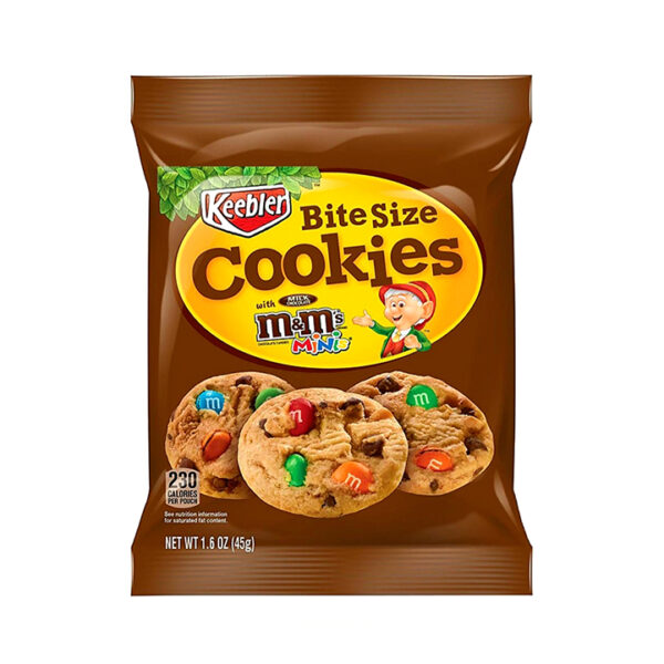 Keebler M&M’s Bite Size Cookies 45g