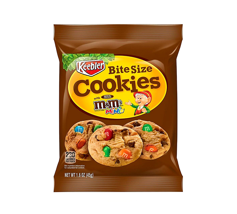 Keebler M&M’s Bite Size Cookies 45g Keebler M&M’s Bite Size Cookies 45g