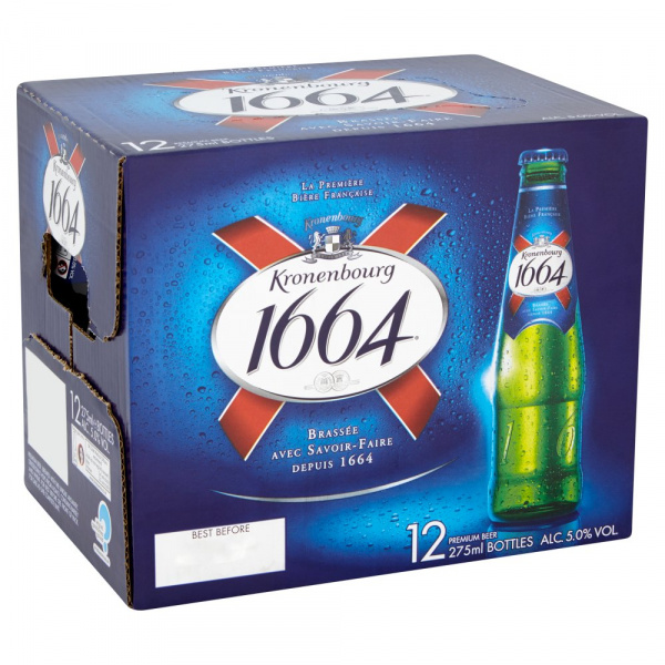 Kronenbourg 1664 12 Pack 275ml