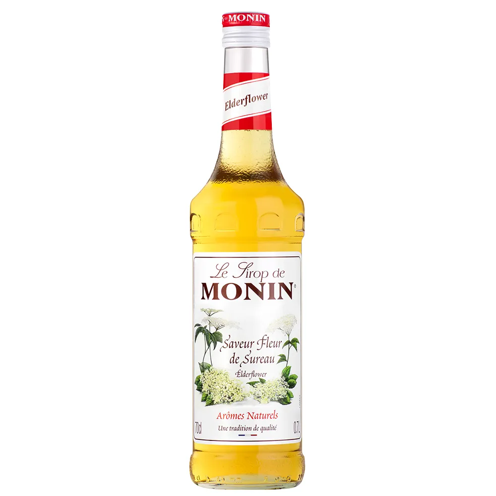 Monin Elderflower Syrup 70cl 700ml Monin Elderflower Syrup 70cl 700ml