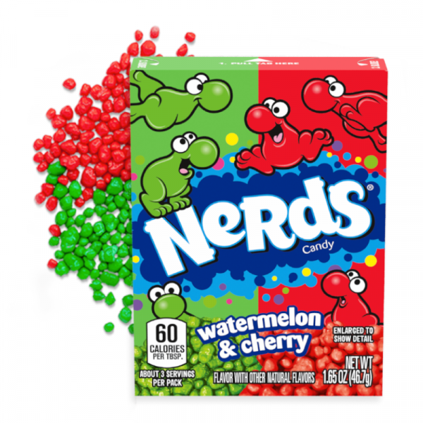 Nerds Candy Watermelon & Cherry 46.7g