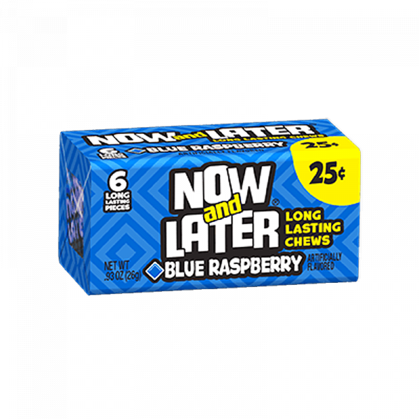 Now and Later Chewz Blue Raspberry 26g
