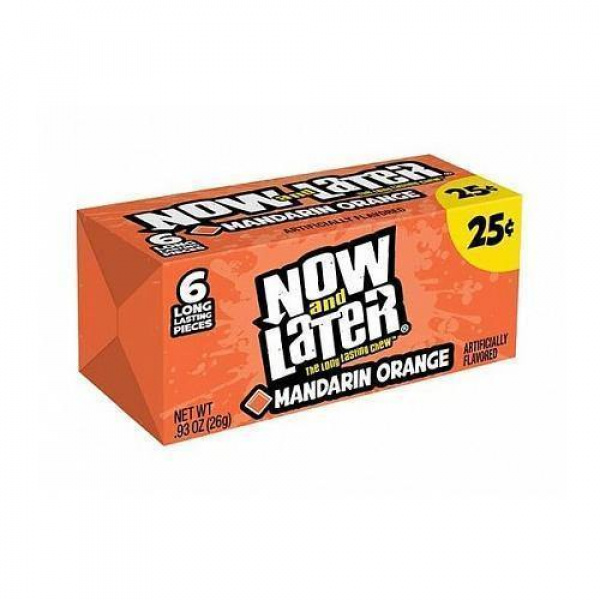 Now and Later Mandarin Orange (26g)