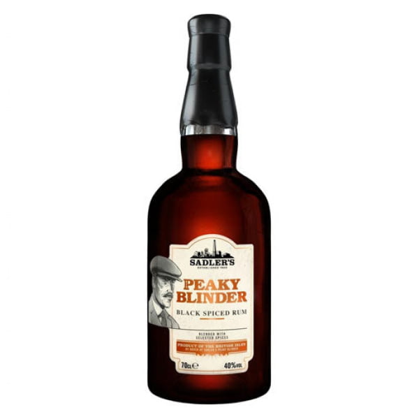 Sadler's Peaky Blinder Black Spiced Rum 70 cl / 700ml