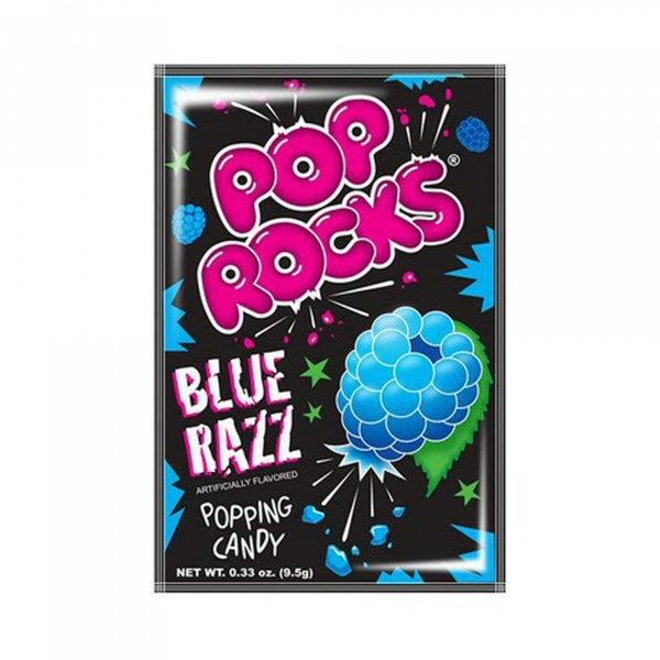 Pop Rocks Blue Razz Popping Candy 9.5g