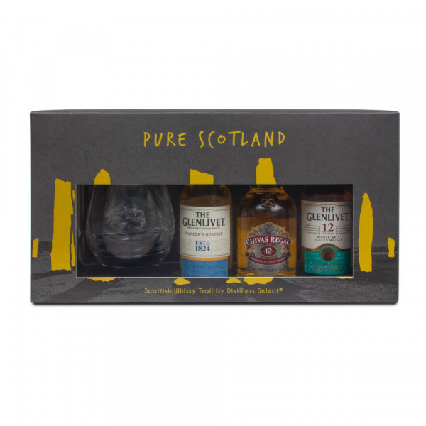 Pure Scotland Whisky Gift Set
